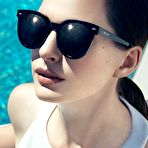 First pic of Anne Hathaway sexy eyewear photoshoot