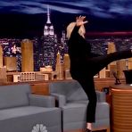 First pic of Jennifer Lawrence at The Tonight Show