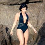 First pic of Demi Lovato Wearing a swimsuit in St. Barts