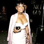 Second pic of Christina Milian cleavage at the Nice Guy Club