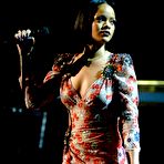 Fourth pic of Rihanna in long see through dress