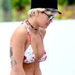 Fourth pic of Rita Ora in bikini at Miami beach