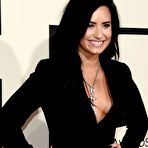 First pic of Demi Lovato at 58th Annual Grammy Awards