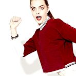 First pic of Cara Delevingne sexy fashion photoshoot