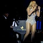Third pic of Mariah Carey performing on a stage in Glasgow