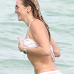 Second pic of Katie Cassidy in bikini on a beach