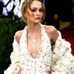 Fourth pic of Lily-Rose Depp at Costume Institute Gala