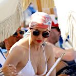 Third pic of Jennifer Lopez sunbathing at the beach in Miami