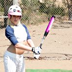 First pic of This baseball player Katie Summers gets her body roughly owned and face lavishly cum covered