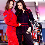 First pic of Sandra Shine and Eve Angel Go-Kart Lovers