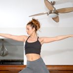 Second pic of April Sutton Hot Yoga Babe