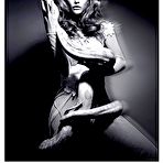 First pic of Barbara Palvin sexy & no bra black-&-white pix