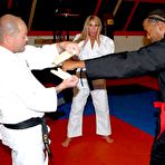 Second pic of Блондинка и сенсей - порно фото на ШпилиВили