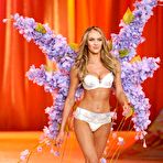 Third pic of Candice Swanepoel in sexy lingeries catwalk photos