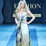 Second pic of Candice Swanepoel runway & backstage at Fashion Fest