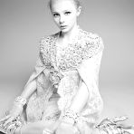 Fourth pic of Chloe Moretz black-&-white sexy scans
