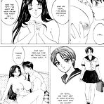 Third pic of Now deeper, take my whole cock Big Tits Comics - Men has never forgotten his first love, sexy girl ...the beautiful half-British, half-Japanese girl with snowy white skin, shining golden hair, ripe breasts, and a pair of mysterious blue eyes. PICTURES