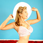 Fourth pic of Erica Campbell Proper Pinup for Pinupfiles - Curvy Erotic
