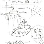 Second pic of 
The original sketches for Parliament’s famous Mothership stage element
|
Dangerous Minds
