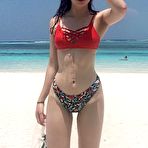 Fourth pic of Lily Mo Sheen Flaunts Her Teen Body In A Bikini For Older Men