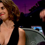 Second pic of Popoholic  » Blog Archive   » Alison Brie Unleashes A Ton Of Her Massive Braless Cleavage On James Corden!