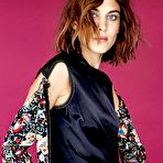 First pic of Alexa Chung sexy, see through and topless