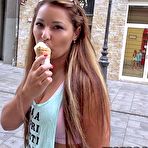 First pic of Sweet bimbo Lana S has eaten the ice cream and got pounded into the anal hole