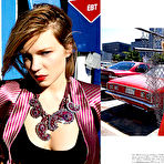 Fourth pic of Lea Seydoux various sexy mag images