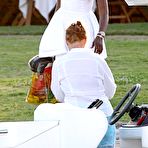 First pic of Naomi Campbell upskirt paparazzi shots on holiday in Sardinia