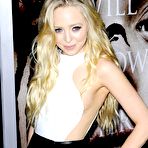 First pic of Portia Doubleday side of boob at premiere