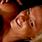 Third pic of Tanned blonde is a vivacious solo hottie with a great set of big tits