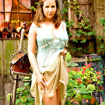 First pic of Erica Campbell Sheer Dress for Playboy - Curvy Erotic