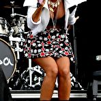 First pic of Tulisa Contostavlos sexy live performs at Barclaycard Wireless Festival in Hyde Park