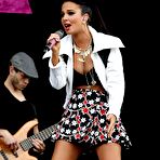 Third pic of Tulisa Contostavlos sexy live performs at Barclaycard Wireless Festival in Hyde Park
