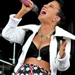 Fourth pic of Tulisa Contostavlos sexy live performs at Barclaycard Wireless Festival in Hyde Park