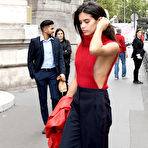 First pic of Sara Sampaio - Braless outside Balmain show Spring Summer 2018 at Paris Fashion Week - The Drunken stepFORUM - A place to discuss your worthless opinions