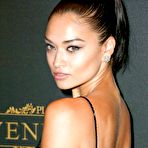 Second pic of Shanina Shaik in see through dress in Paris
