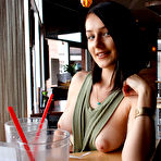 Second pic of Tracy Maura from Zishy is eating sushi without bra or panties  - Bunnylust.com