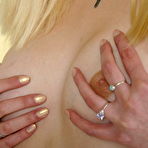 Fourth pic of TeenKayla - Eighteen year old with braces and blond hair getting naked