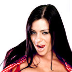 Third pic of Linsey Dawn McKenzie Red Lace Lingerie - Curvy Erotic