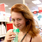 First pic of Kelsey Berneray Flashing Tits in the Supermarket