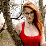 First pic of Corbett Fills Busty Curvy Redhead