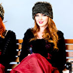 Second pic of Dani Jensen and Marie McCray Redheads Heat up Winter Wonderland Pictures Gallery for Penthouse