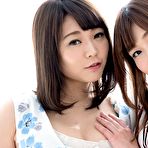 First pic of Shino Aoi and Yui Kawagoe, 碧しの, 川越ゆい, Japanese Lesbian Sex 無修正日本人レズセックス