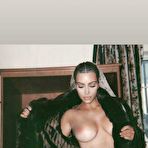 Fourth pic of Kim Kardashian sexy, see through & topless
