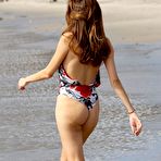 Third pic of Blanca Blanco sexy in swimsuit on a beach