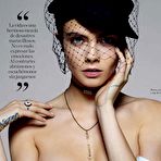 Second pic of Cara Delevingne non nude magazines scans
