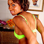 Second pic of Ebony Beauty Aja Stripping