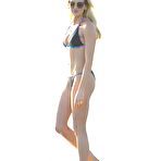 First pic of Stephanie Pratt sexy in bikini on a beach in Malibu