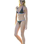 Fourth pic of Stephanie Pratt sexy in bikini on a beach in Malibu